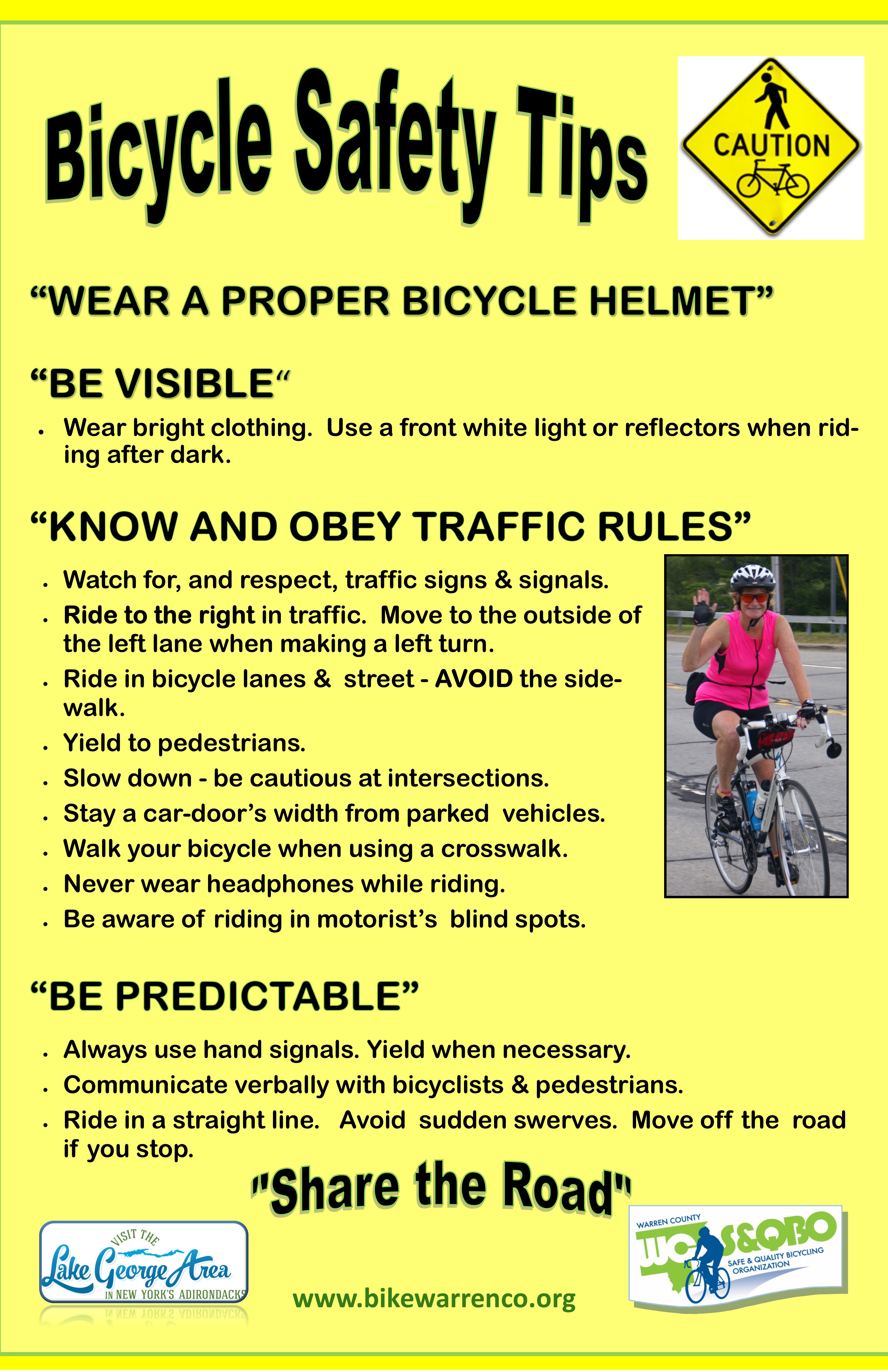 Bicycle Safety - Safety Flyer